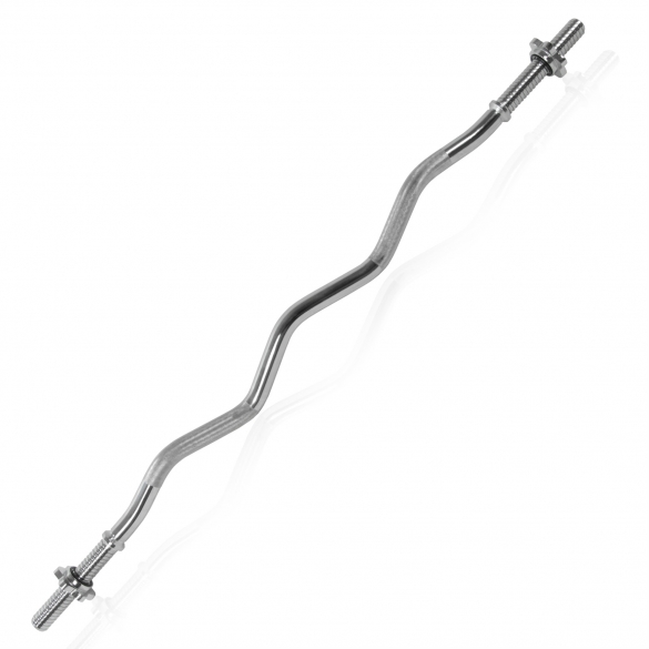 Bremshey curlstang 30 mm met schroefsluiters 120 cm (08BRSCL123) 08BRSCL123